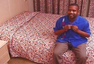 Ebony babe got interracial fucked in foursome while her hubby watch
